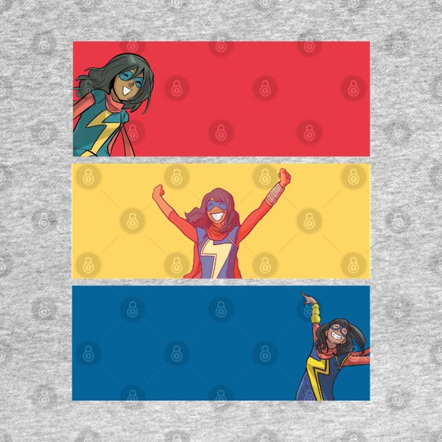 Ms Marvel Panels by DamageTwig